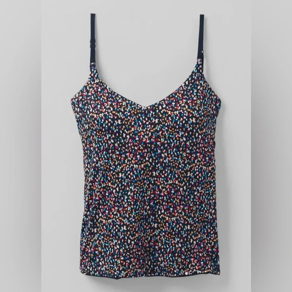 Prana Jess Reversible Tankini & Gemma Reversible Bottoms, alotta dots - Picture 16 of 16
